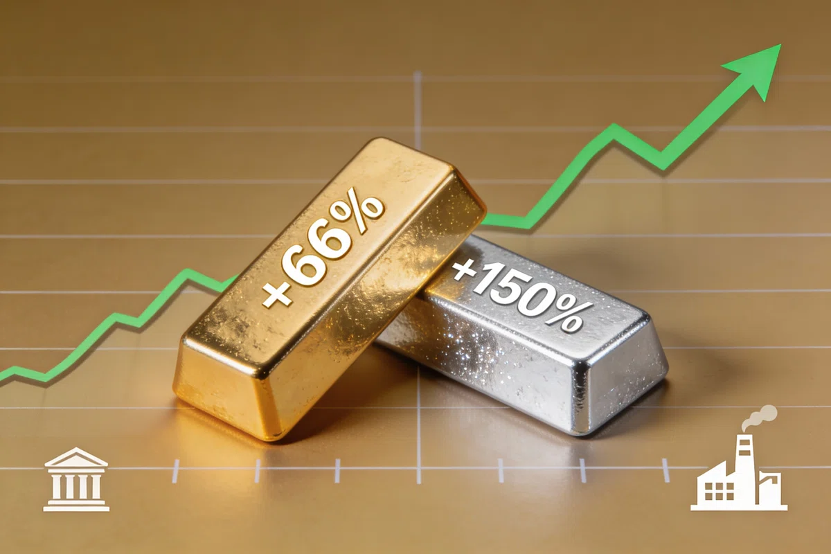 2025 L'année dorée des métaux précieux